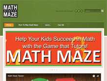 Tablet Screenshot of mathmaze.us